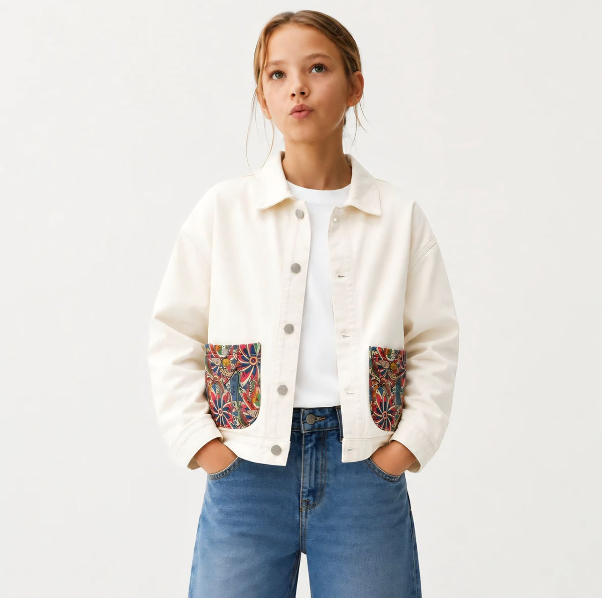 Digital Pocket Raw Jacket