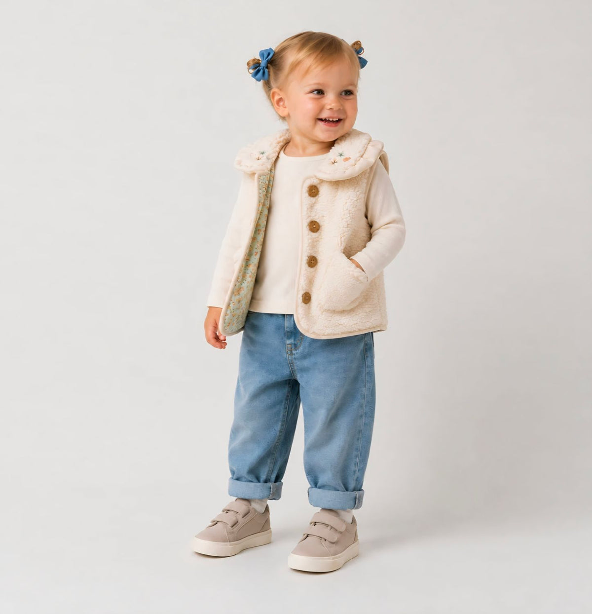 Embroidered Welsoft Vest