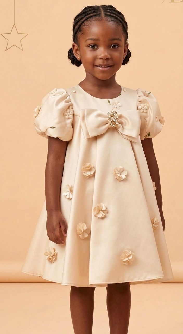 Blush Bloom Party Dress