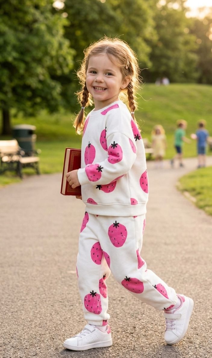 Strawberry Sketch Lounge Set