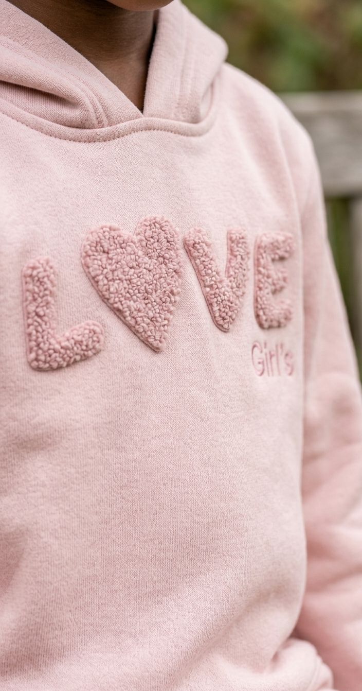 Sweatsuit with Love and Heart Set