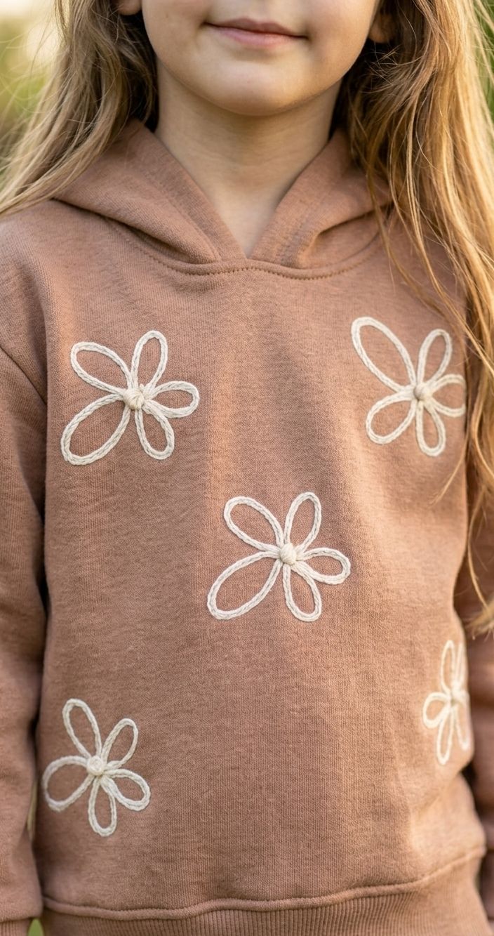 Cocoa Bloom Fleece Set