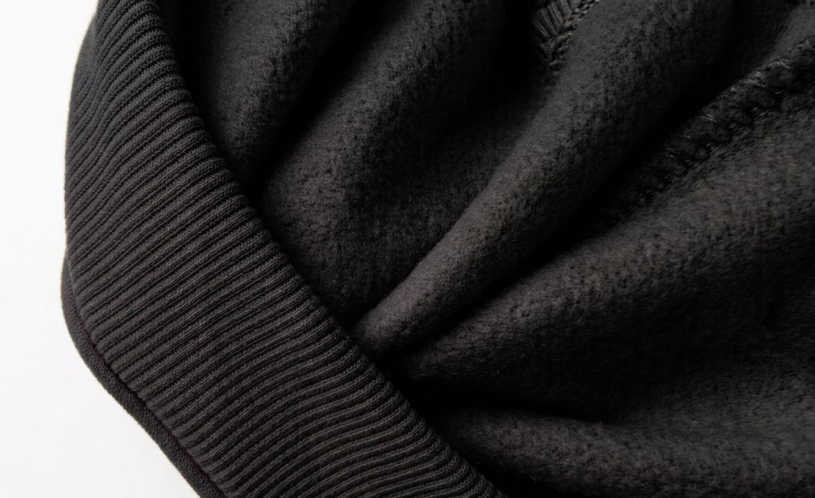 Noir Bow Fleece Set