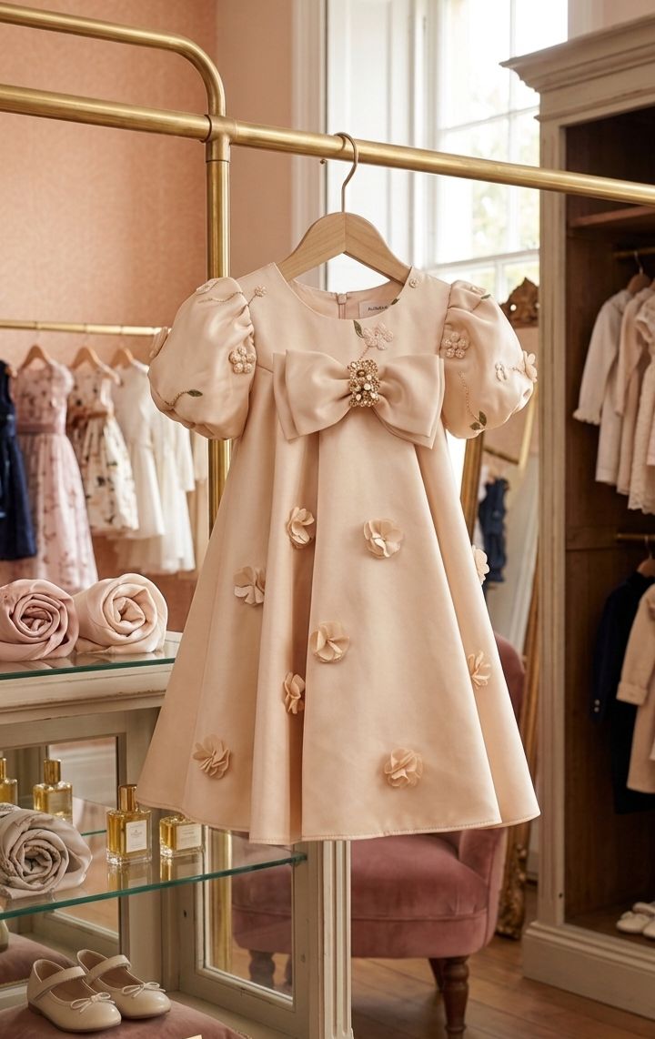 Blush Bloom Party Dress