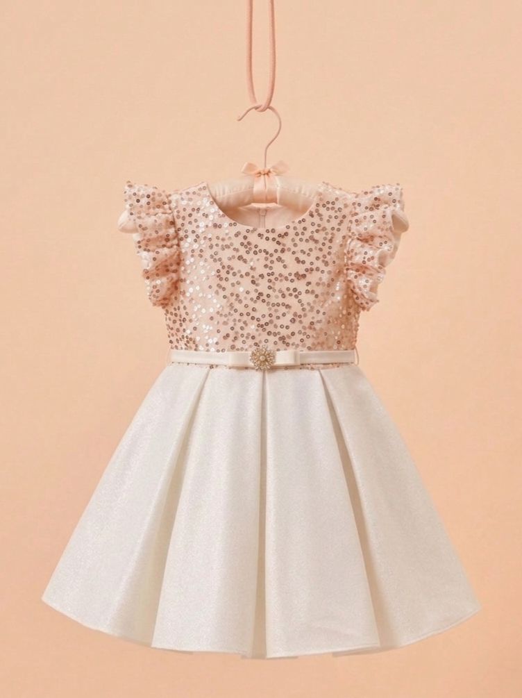 Golden Pearl Celebration Dress