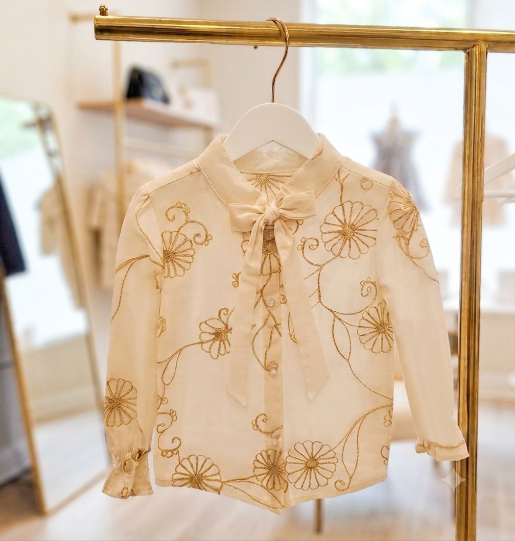 Floral Embroidered Top