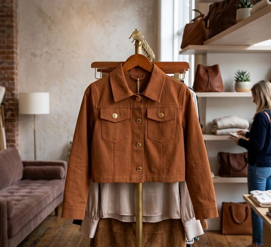 Caramel-Brown Jacket