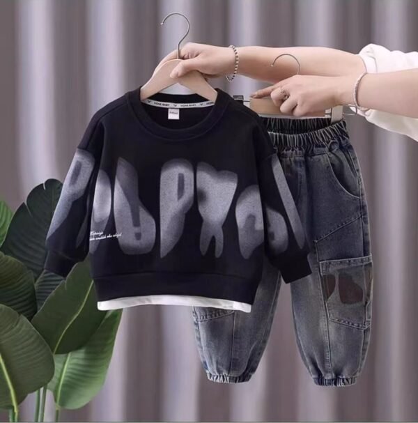 Boys’ Outfit Set – Trendy Spring/Autumn Look (2–10Y) - Image 6