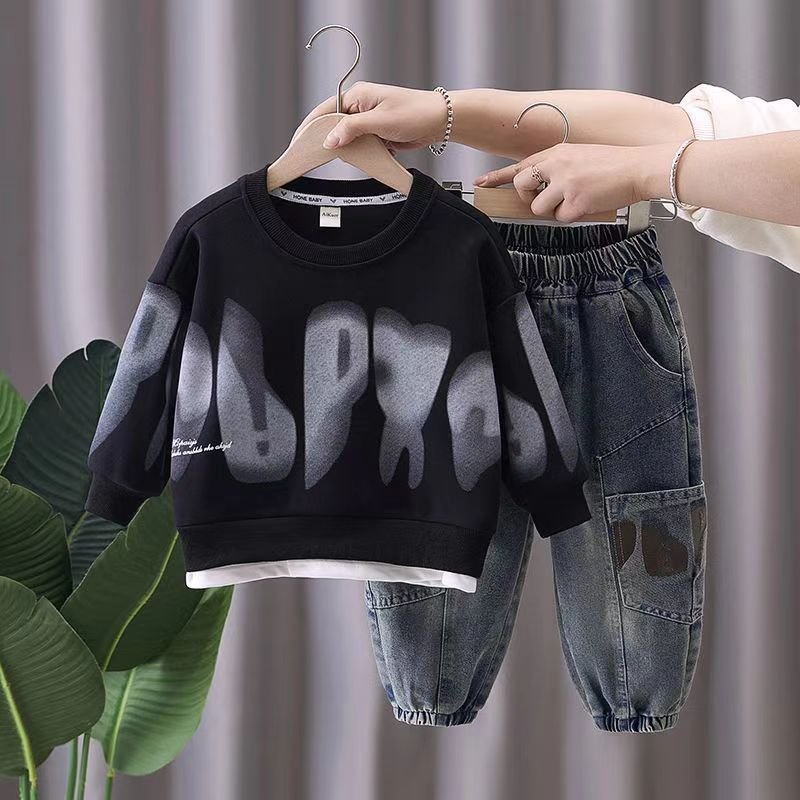 Boys’ Outfit Set – Trendy Spring/Autumn Look (2–10Y) - Image 2