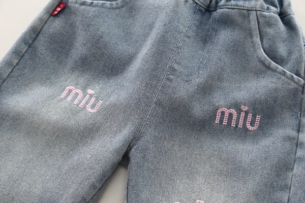 Girls’ Bear Outfit – Two-Piece Sweatshirt Set (2–7Y) - Image 7