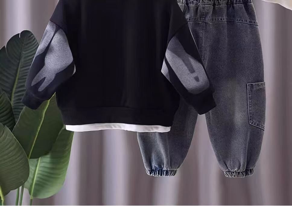 Boys’ Outfit Set – Trendy Spring/Autumn Look (2–10Y) - Image 3