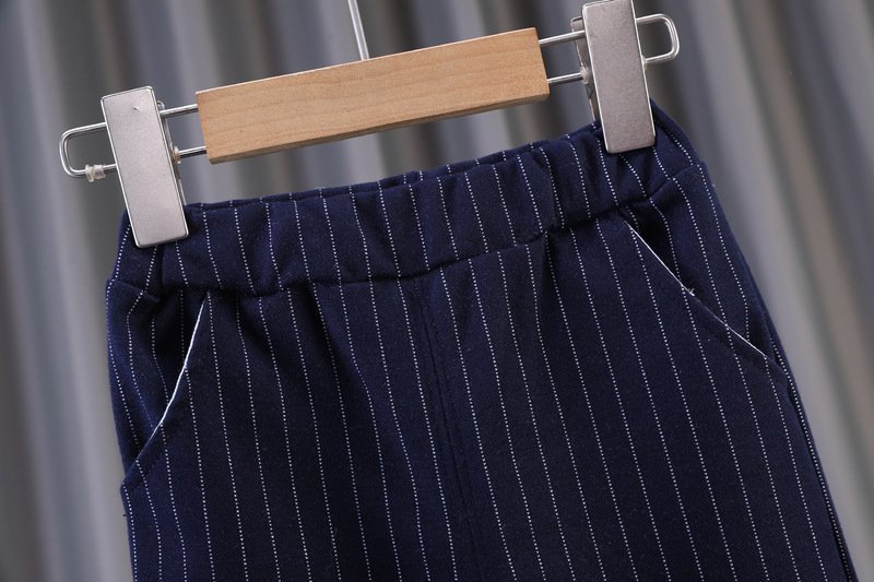 Baby Boys’ Pinstripe 3-Piece Suit – Vest Outfit (2–3Y) - Image 6