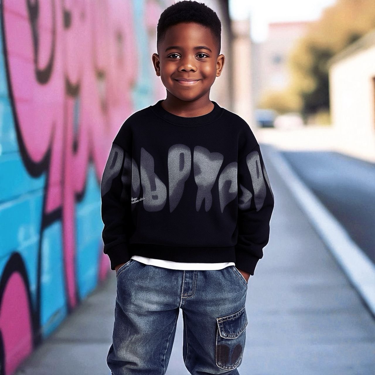 Boys’ Outfit Set – Trendy Spring/Autumn Look (2–10Y)