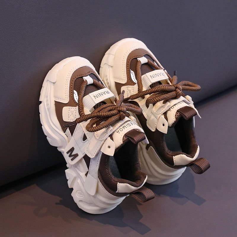 Kids’ Waterproof Sneakers – Soft Sole (Size 28) - Image 2