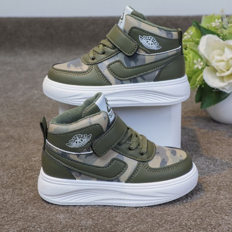 Boys’ High-Top Sneakers (Size 27-30) - Image 3