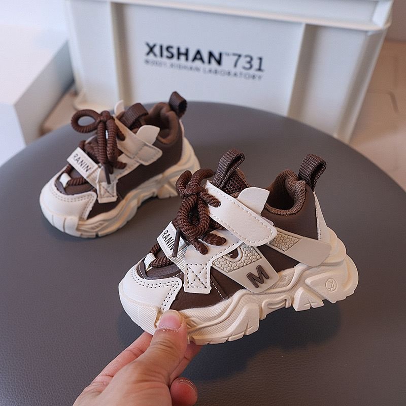 Kids’ Waterproof Sneakers – Soft Sole (Size 28)