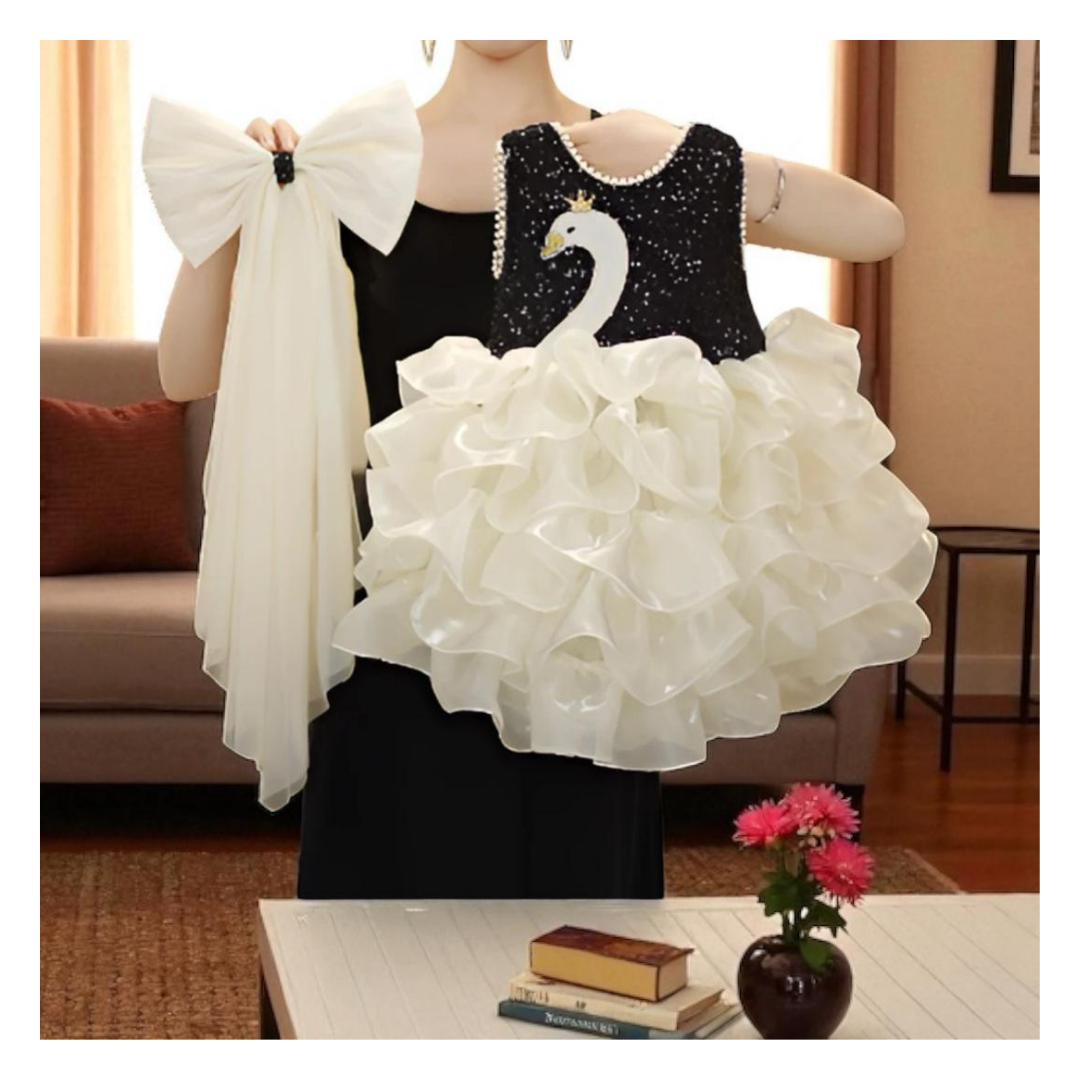 Girls’ Princess Dress – Party & Birthday Outfit (3–8Y) - Image 4