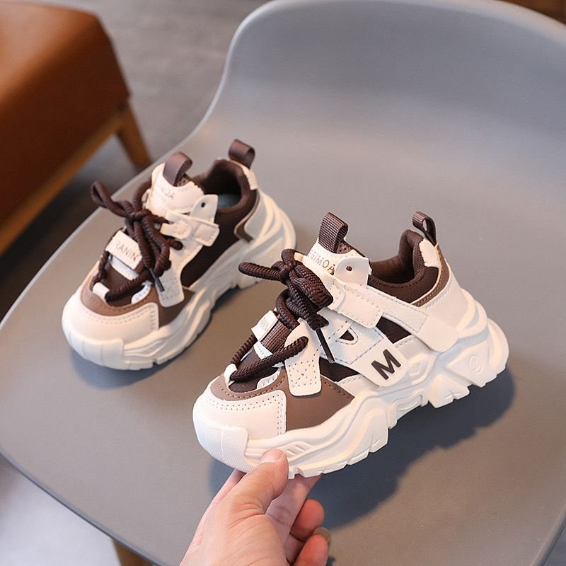 Kids’ Waterproof Sneakers – Soft Sole (Size 28) - Image 4