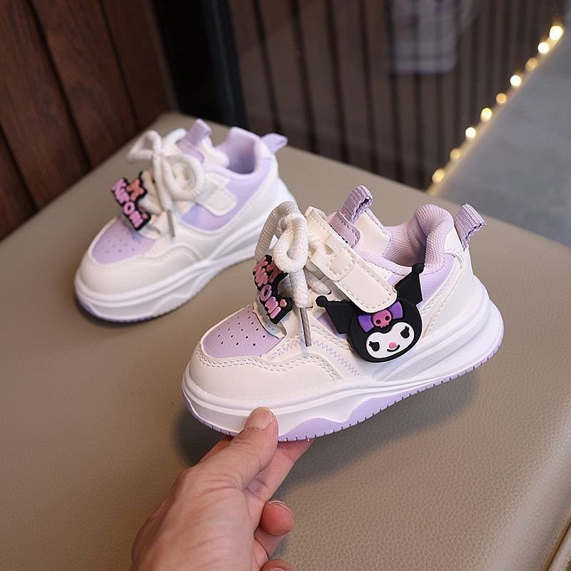 Girls’ Fashion Sneakers – Non-Slip (Size 23–30)