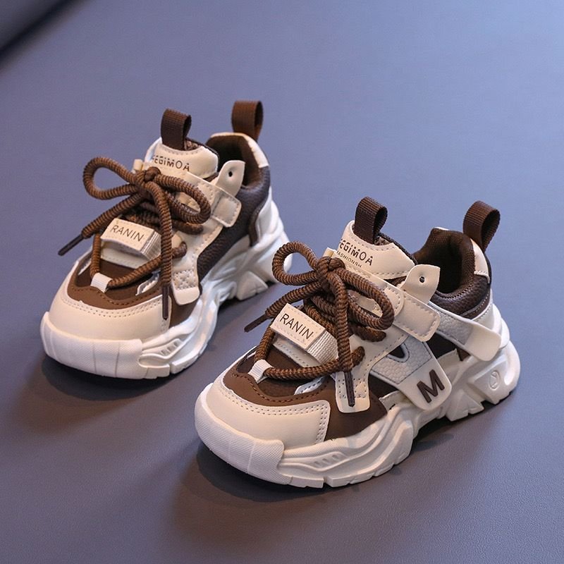 Kids’ Waterproof Sneakers – Soft Sole (Size 28) - Image 3