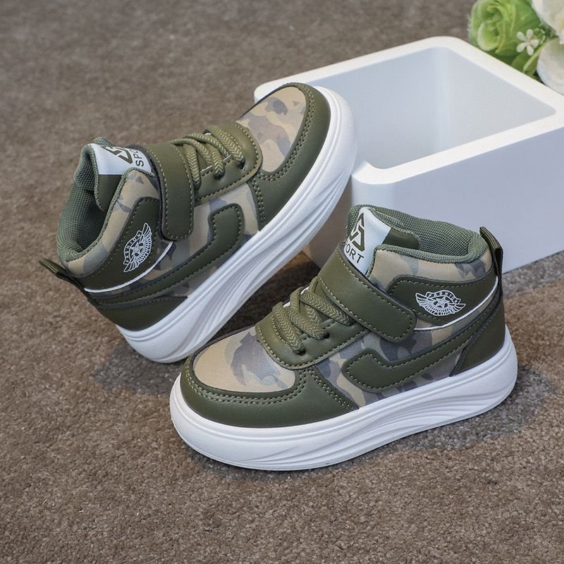 Boys’ High-Top Sneakers (Size 27-30) - Image 2