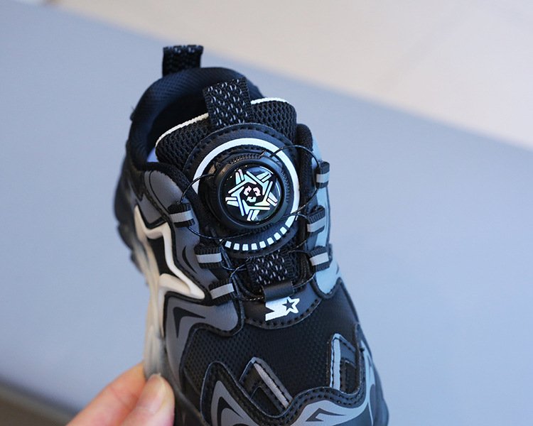 Kids Sneakers – Soft Sole Sports Shoes with Easy Rotary Buckle (size 21-32) - Image 3