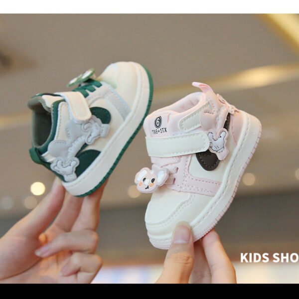 Cartoon Baby Sneakers – Non-Slip & Cute (size 16-20)