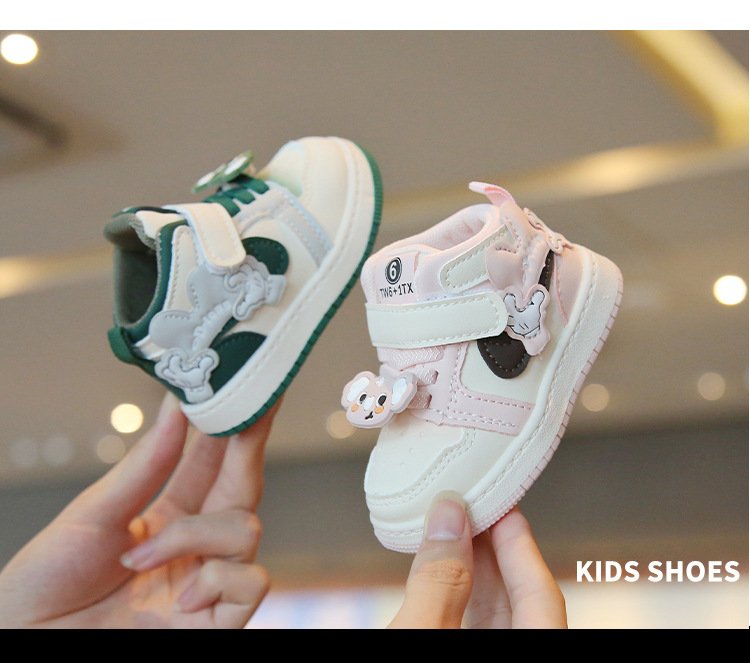 Cartoon Baby Sneakers – Non-Slip & Cute (size 16-20)