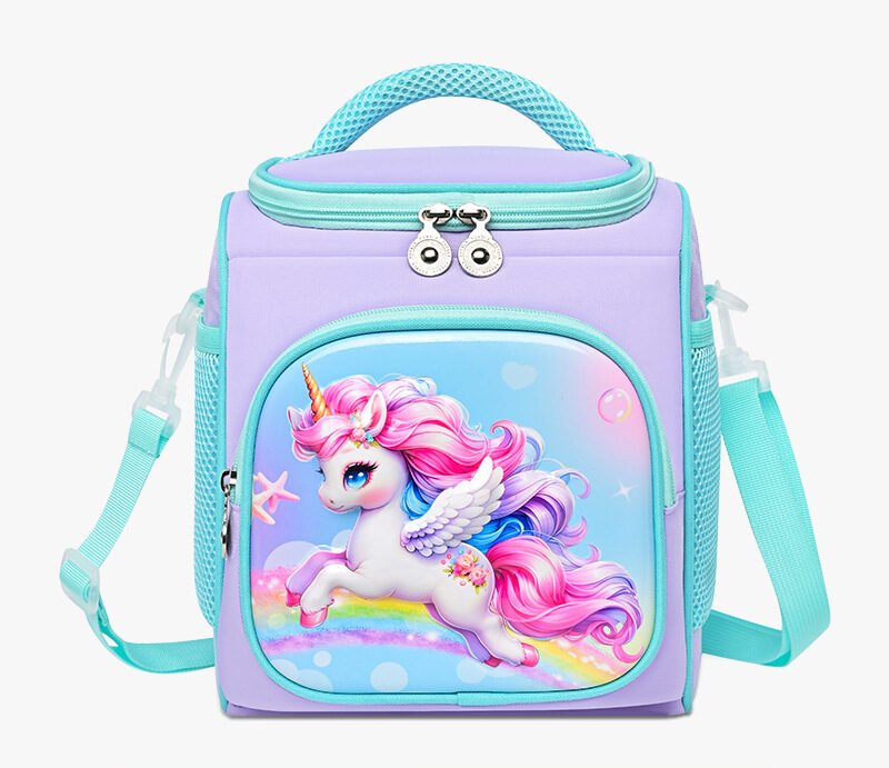 Large Capacity Kids Insulated Bento Tote Lunch Bag  for School - Image 2