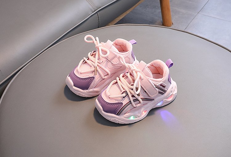 Kids Light-Up Sneakers – Soft Non-Slip Sole, Comfy Sports Shoes (size 22-30) - Image 3