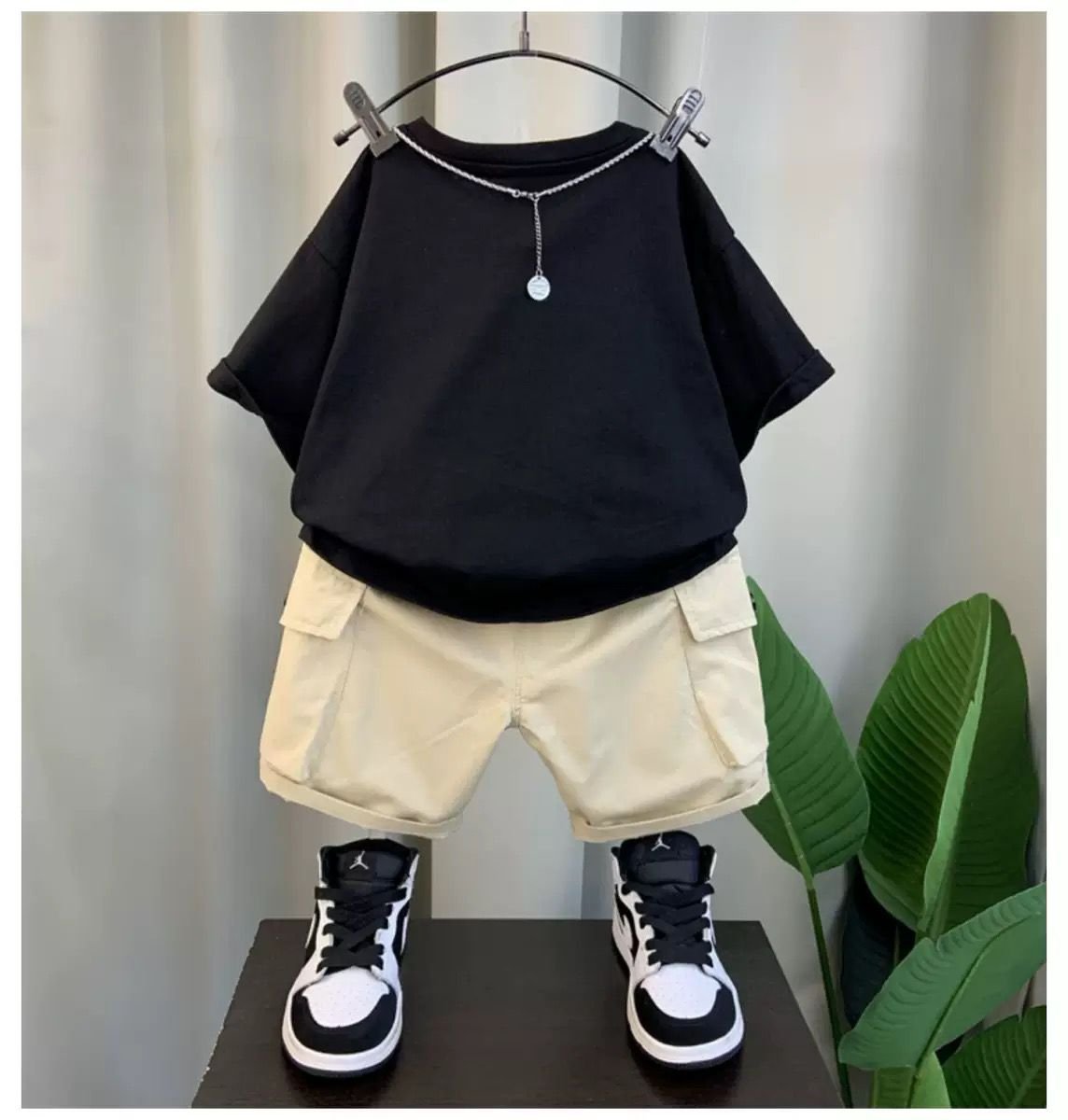 Boys’ Summer Outfit – Short-Sleeve Top & Shorts (3–8Y) - Image 6