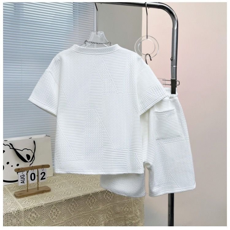 Boys’ Summer Outfit – Korean Style Top & Shorts (6–10Y) - Image 5
