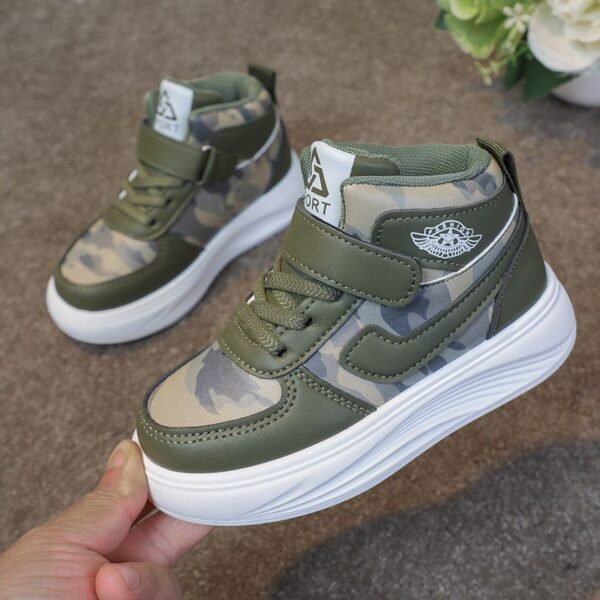 Boys’ High-Top Sneakers (Size 27-30)